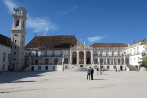 Universidade de Coimbra, a universidade mais antiga de Portugal.