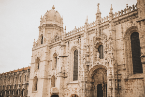 Mosteiro dos Jerónimos, em Belém, Lisboa, Portugal.